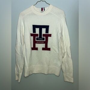 Tommy Hilfiger monogram wool sweater
